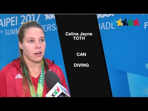 Diver Celina Jayne Toth reaches for bronze - 29th Summer Universiade 2017, Taipei, Chinese Taipei