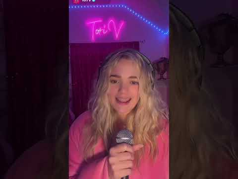 Tori V tik tok compilation of her singing 🎶  #toriV #tiktok