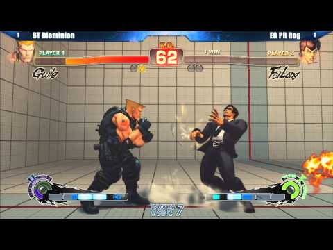 SSF4 AE2012 Winners Finals BT Dieminion vs EG PR Rog - Winter Brawl 7 Tournament