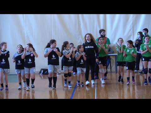 Andebol 5: CA Leça - CJ Almeida Garrett U11W NOV2021