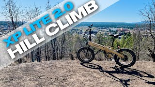 Single Speed E-Bike on HILLS? Lectric XP Lite 2.0 Steep Hill Climb