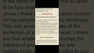 🌟 **Powerful Anointing Oil Prayer for Miracles! 🌟**