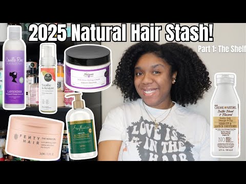 My INSANE Natural Hair Product Stash 🤯 | Part 1 | The Shelf