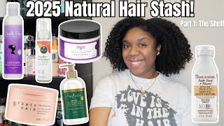 My INSANE Natural Hair Product Stash 🤯 | Part 1 | The Shelf