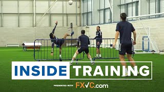 Inside Training | Raphinha overhead kick football tennis and passing drills