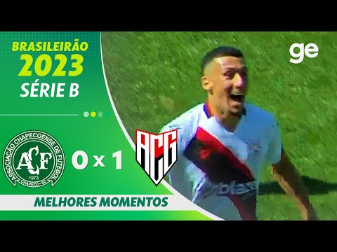 Gols e lances de Chapecoense x Atlético-GO
