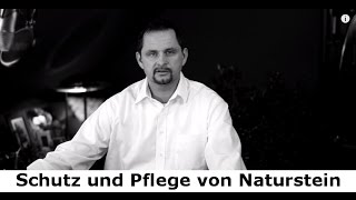 Schutz und Pflege von Naturstein - Marmor, Granit, Sandstein, Schiefer, Cotto com Stein-Doktor