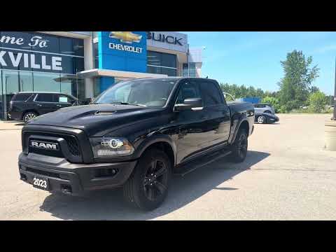2023 Ram 1500 Classic Warlock 4x4 Crew Cab 5'7" Box for sale at Ernie Dean Chevrolet Buick GMC Ltd. in Alliston, ON