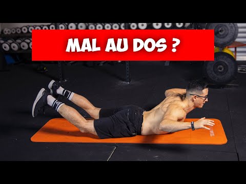 5 exercises to strengthen your lower back so you no longer have back pain!