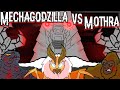 Godzilla GVK Mechagodzilla Vs Mothra Godzilla Comic Dub