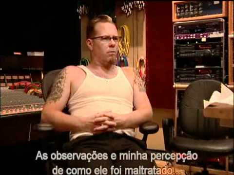 Metallica receiving the news that Dee Dee Ramone died (legendado)