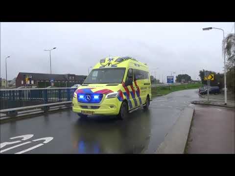 ambulance,s met spoed in Krommenie Wormerveer en Assendelft
