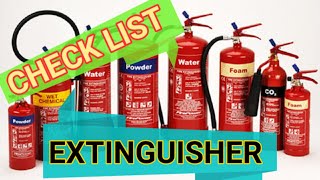 How to Inspect a Fire Extinguisher | Fire Extinguisher - Inspection & Maintenance |