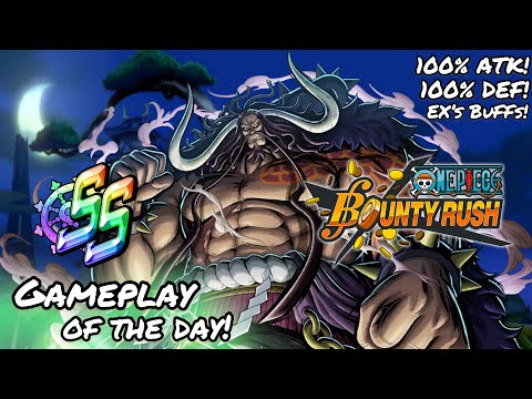 GOTD: Lv. 100 KAIDO GAMEPLAY in SS | Almost OP as an EX! | One Piece Bounty Rush (OPBR)