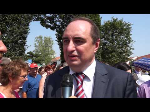 Orosháza főtér - átadták a teret