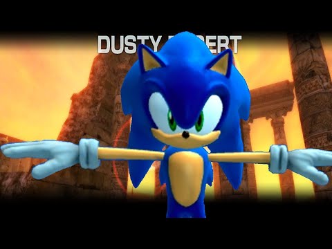 SONIC THE HEDGEHOG (2006) ~ PART 271: Mach Speed Sonic in Silver's Dusty Desert
