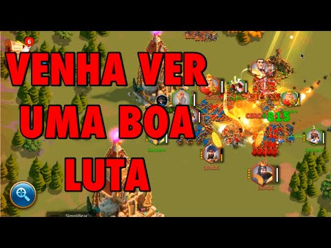 TESTANDO MINHAS MARCHAS NO OPEN FIELD CONTRA O SEMOG - RISE OF KINGDOMS.