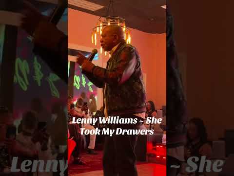 🛑 Warning: May be funny! 😂 Lenny Williams ~ She Took My Drawers. #LennyWilliams #Blues  #SoulMusic