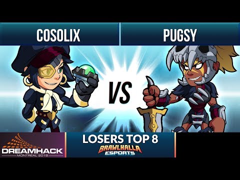 Cosolix vs Pugsyxd - Losers Top 8 - DreamHack Montreal 2019 1v1