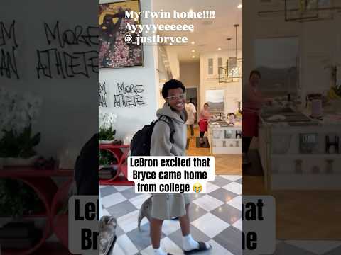 LeBron called out Bryce’s beard right away 😅