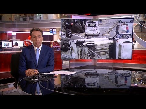 [英語速度遅め]　台風２１号　BBCニュース　（Extreme weather 2018 - Typhoon Jebi hits (Japan) - BBC Breakfast News - 4th September 2018）