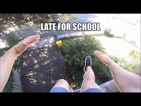 LATE FOR SCHOOL - Parkour POV | Part 2