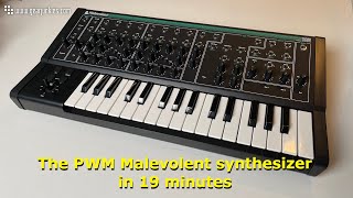 Video thumbnail for The PWM Malevolent synthesizer in 19 minutes by Gearjunkies