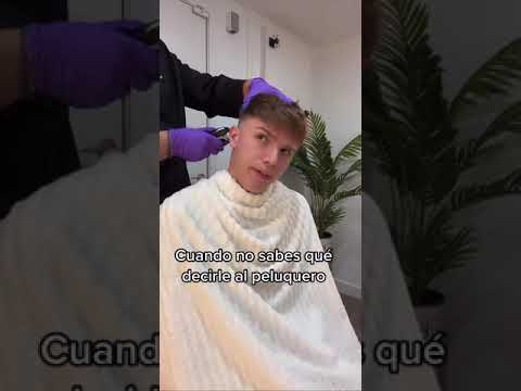 When you don't know what to talk to the hairdresser about 😂⚡️ #shorts