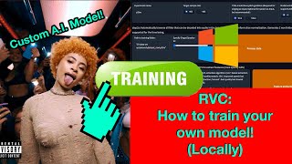 RVC: Local Training Tutorial (How to make your own custom vocal a.i.)