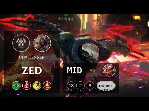 Zed Mid vs Vladimir - BR Challenger Patch 9.17