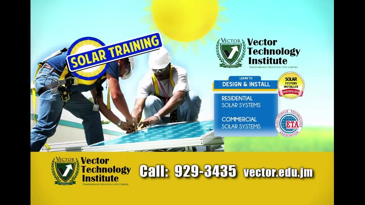 SOLAR SYSTEMS INSTALLER COURSE PROGRAMME - Vector Technology Institute