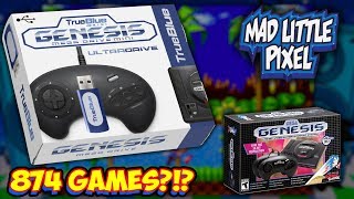 NEW True Blue Mini Plug & Play Hack For Sega Genesis Mini Announced! The Ultradrive!