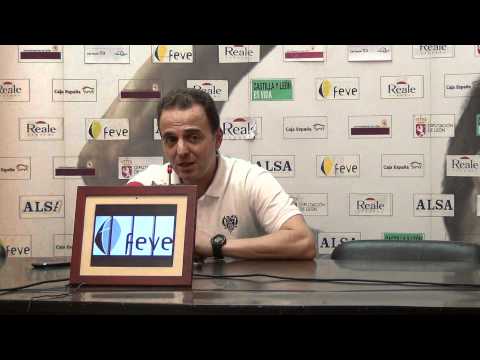 Rueda de prensa Reale ADEMAR León - Academia Octavio 23/11/11 Enrique Domínguez