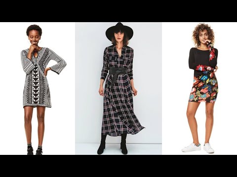 VESTIDOS DE MODA OTOÑO INVIERNO FINOS Y ELEGANTES / Fashion Love