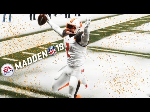 Madden 19 Career Mode (RB) Ep. 8-  BJ GETS PLAYOFF TOUCHDOWNS!!