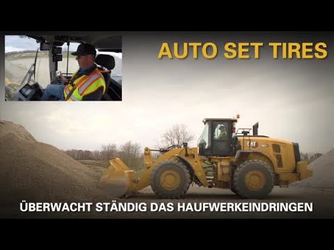 Auto Set Tires - Cat Radlader der neuen Generation