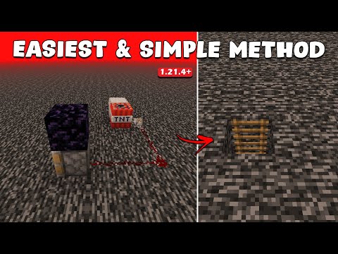 How to Break Bedrock in Minecraft Java/PE/Bedrock (1.21.4+)