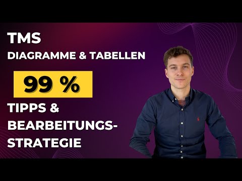 TMS 2025 ! Diagramme & Tabellen (Aufbau, Bearbeitungsstrategie, Tipps) - Tipps für den TMS