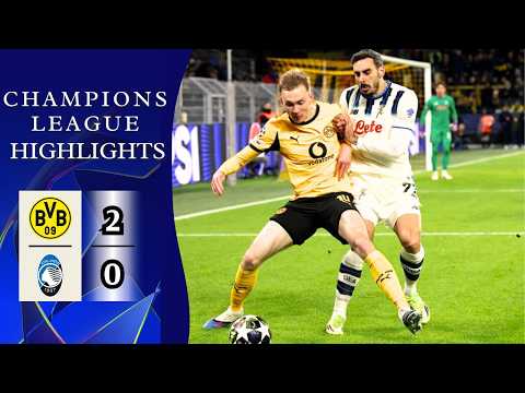 Borussia Dortmund - Atalanta | 2-0 | Highlights | Champions League 2025-26 | dortmund atalanta