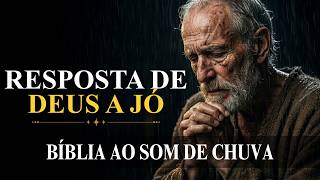 A Resposta de Deus a Jó | A Grandeza Divina Revelada na Chuva | Bíblia ao Som de Chuva