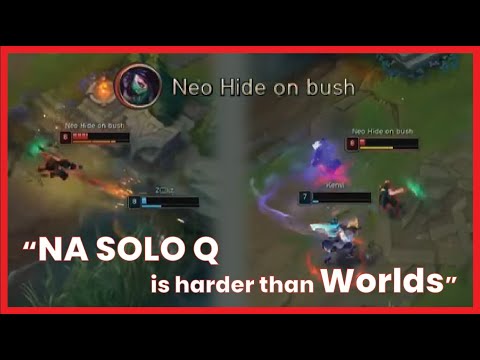 Faker's akali stomping na solo queue