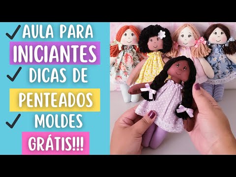 How to make a rag doll in an easy way with great tips [FREE PATTERNS] #ragdoll