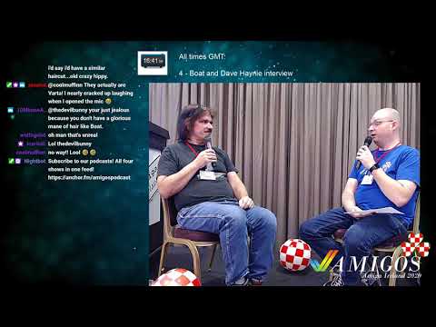 Dave Haynie at Amiga Ireland 2020