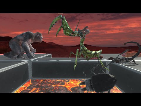Goro the Giant vs Giant Invertebrates - Animal Revolt Battle Simulator