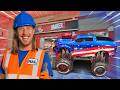 Handyman Hal Builds A Monster Truck At Ridemakerz American Monster RC Truck Build
