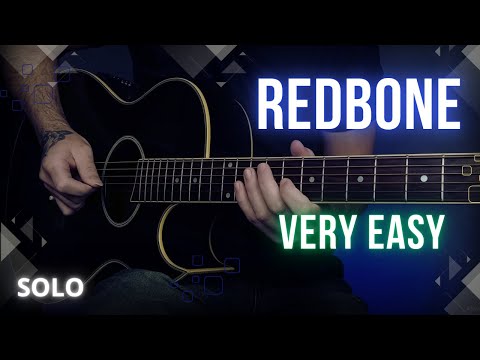 Childish Gambino - Redbone | Solo Tabs | Guitar Lesson/Tutorial | Acoustic Solo: 16