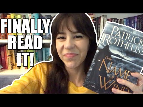 Finally Read The Name of the Wind by Patrick Rothfuss || Reading Vlog 2020 || Books with Emily Fox