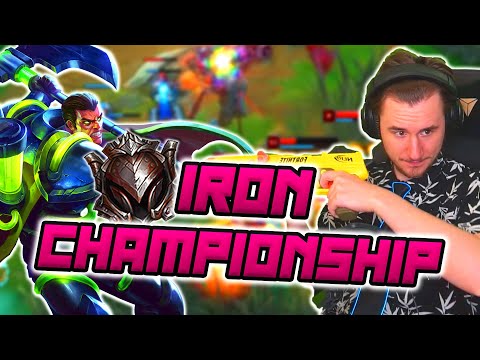 "DARIUS BROKEN CHAMP" - IRON CHAMPIONSHIP SERIES #21