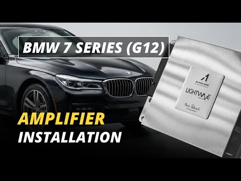 Alpha One BMW 7 Series (G12) Alpha One Amplifier Installation Tutorial