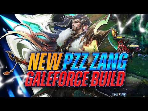 I built PZ ZZANGs Galeforce Build And FLEW Around The Map! Is This League Of Legend's MOST Fun Build